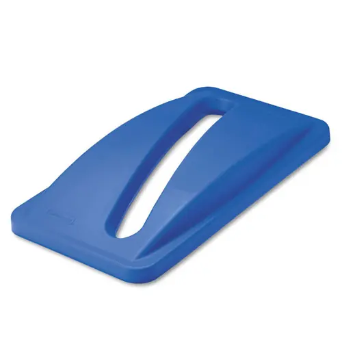 Fan Favorite Rubbermaid Commercial FG279100DBLUE Bottle Can Recycle Top (4 EA)