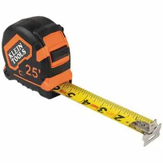 Klein Tools 9225 Tape Measure, 25-Foot Magnetic Double-Hook Same Day Shipping