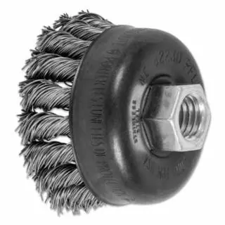 Fresh Stock Pferd 82330 2-3/4" Knot Wire Cup Brush .020 Ss Wire (5 EA)