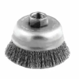 Pferd 82516 6" Crimped Wire Cup Brush .014 Cs Wire Secure Checkout
