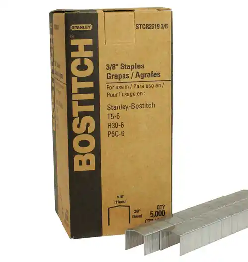 Best Price Bostitch STCR26193/8 Staple-2619-7/16Cn-3/8-Gal 5000/Box (1 BX)