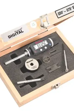 L.S. Starrett S770BXTCZ Micrometer Set Xt3 Digital 1/4-3/8 With Bt Don't Miss Out