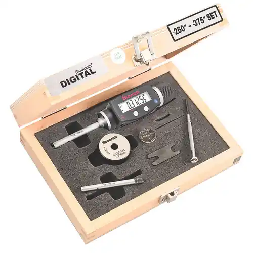 L.S. Starrett S770BXTCZ Micrometer Set Xt3 Digital 1/4-3/8 With Bt Don't Miss Out