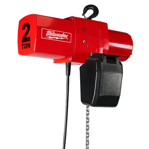 Seasonal Sale Milwaukee Tool 9570 2 Ton Electric Chain Hoist