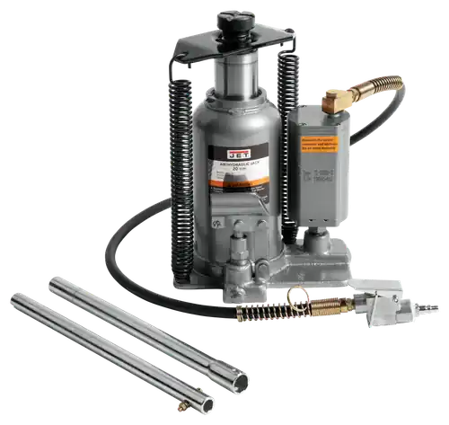 Authentic JET JT9-456620 AHJ-20, 20 Ton Air/Hydraulic Bottle Jack