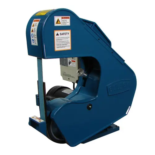 Professional Grade BAILEIGH BA9-1000670 Bg-260-3-110; 2 in X 60 in Three Wheel Variable Speed Belt Grinder 1-1/2HP, 220V, Single Phase