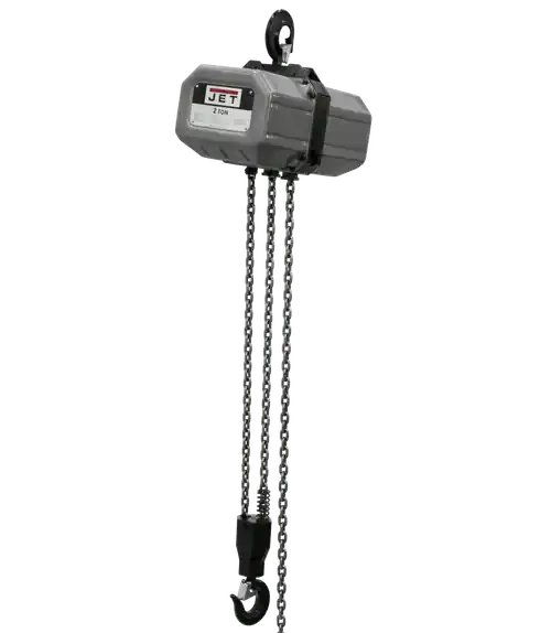 Get Yours JET JT9-235000 2SS-3C-50, 2 Ton, 3Ph, 50‘ Lift, 230/460V, Prewired 460V