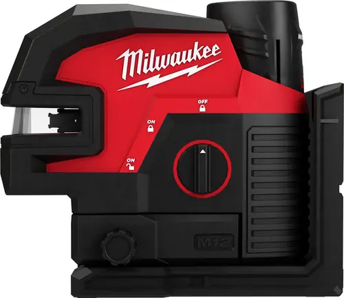 Milwaukee Tool 3624-21 M12 Green Cross Line & 4-Points Laser Kit Order Now