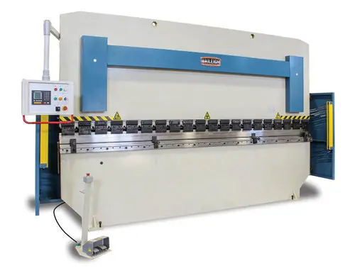 BAILEIGH BA9-1000789 Bp-17913Cnc; 220V 3Phase 179Ton, 156 in 2Axis Programmable Hydraulic Press Brake Distance Between Housings Is 124 in Price Drop
