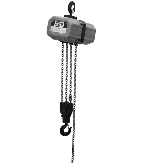 Place Order JET JT9-331500 3SS-3C-15, 3 Ton, 3Ph, 15‘ Lift, 230/460V, Prewired 460V