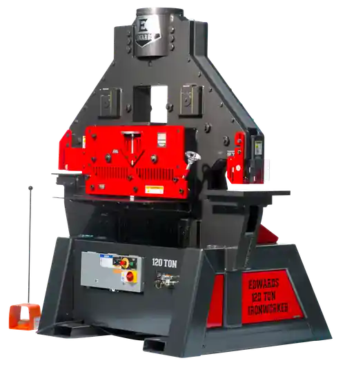 EDWARDS ED9-IW120-3P460-A 120 Ton Ironworker 3 Phase, 460 Volt With Powerlink New Release