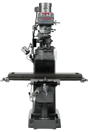 Shop Now JET JT9-690159 JTM-1050VS2 Mill With 3-Axis ACU-RITE 203 DRO (Quill) With X and Y-Axis Powerfeeds