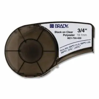 Holiday Sale Brady 110901 M21-750-430 Cart 0.75Inx21Ft Blk/Clr