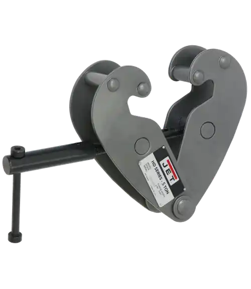 JET JT9-202750 HD-5T, 5 Ton, Large Capacity Beam Clamps Certified