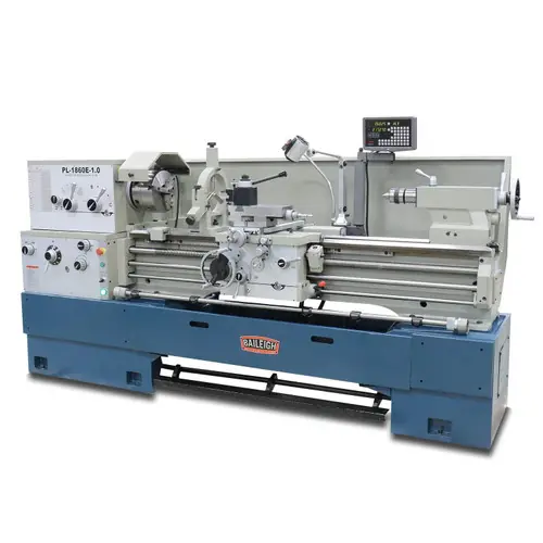BAILEIGH BA9-1016624 Pl-1860E-1.0; 18 in X 60 in Geared Head Lathe With Dro 7-1/2HP, 220V 3Phase New Arrival