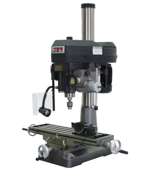 Big Sale JET JT9-350136 JMD-18PFN Mill/Drill With NEWALL NMS300 DRO and X-Axis Table Powerfeed