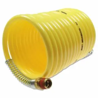 COILHOSE PNEUMATICS 27531 1/4IDX25‘ W/2 SWIVEL FITTING NYL Fast Shipping