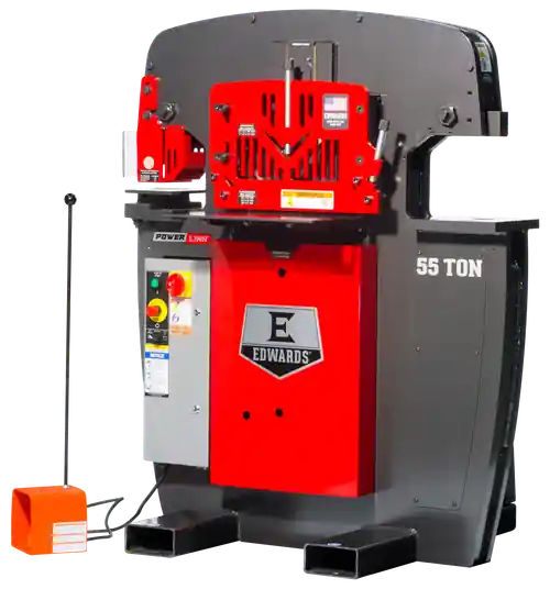 EDWARDS ED9-IW55-3P230-A 55 Ton Ironworker 3 Phase, 230 Volt With Powerlink Factory Price