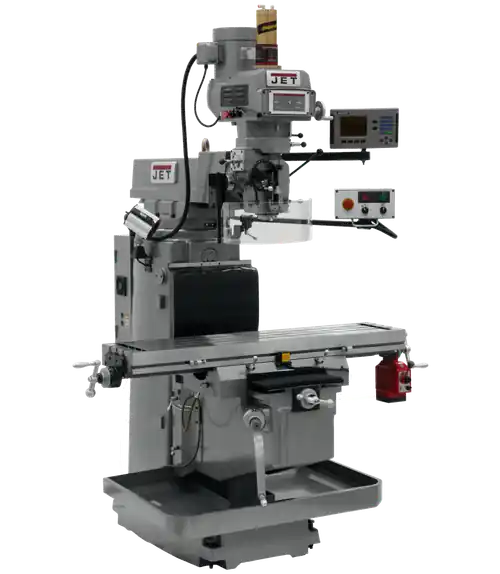 JET JT9-698056 JTM-1254VS With ACU-RITE 203 3X (K) DRO, X Powerfeed & Air Power Drawbar Authentic