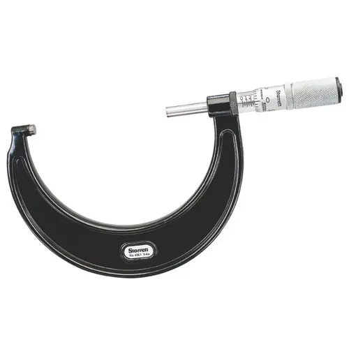 L.S. Starrett 68021 T436.1Xfl-4 3-4" Outsidemicrometer .0001" Grads Trusted Brand
