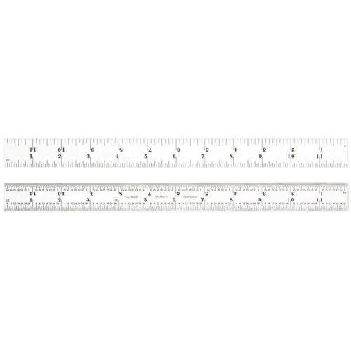 L.S. Starrett 53211 1604R-12 12" Rule Exclusive Offer