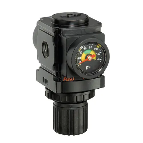 Ingersoll Rand Aro R37111-100 Regulator 1/8In Npt 1000 Series Aro-Flo No Gaug Clearance
