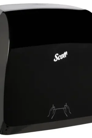 Scott 47091 Scott Control Slimroll Manual Towel Dispen Black Bargain