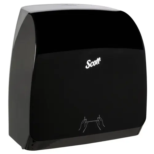 Scott 47091 Scott Control Slimroll Manual Towel Dispen Black Bargain