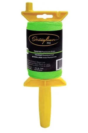 Stringliner 25415 Fl Green Braided Twine-540‘-Pro-Reel Time-Limited