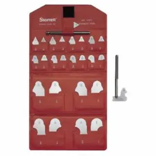 Low Price L.S. Starrett 50619 S167Chz Set Radius Gauge (1 SET)