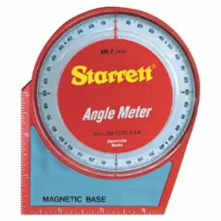 L.S. Starrett 36080 Am-2 Angle Meter- 5"X5"Magnetic Base And Back Order Now