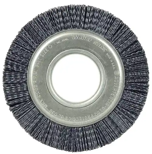 Weiler 86123 6" Burr-Rx Crimped Filament .026/120 Cg Composit Shop Now