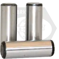 Professional Grade 3/16" x 3/4" (58-62 Hrc) Dowel Pins, Alloy, Thru Hardened, Qty 100
