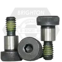3/4"-5/8-11 x 4 1/2" Socket Shoulder Screws, Nylon-Patch Thermal Black Oxide, Coarse (UNC), Alloy Steel, Qty 10 Factory Price