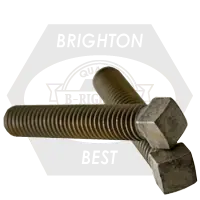 1 1/8"-7 x 2 1/2" Square Head Set Screws, Cup Point, Plain Finish, Coarse (UNC), Case Hardened, Qty 1 Buy Online
