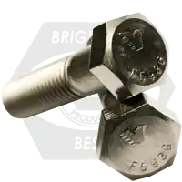 1"-14 x 5" Hex Cap Screws, 316 Stainless Steel, Partial Thread, Fine (UNS), ASTM F593, Qty 10 Hot Picks