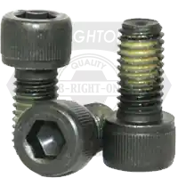 Cheap 5/8"-18 x 1 1/2" Socket Head Cap Screws, Nylon-Patch Thermal Black Oxide, Full Thread, Fine (UNF), Alloy Steel, Qty 50