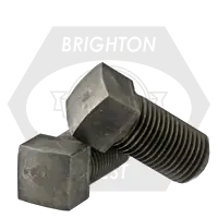 5/8"-18 x 4" Square Head Set Screws, Cup Point, Fine (UNF), Case Hardened Plain, Qty 25 Special Discount