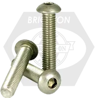 Factory Price M8-1.25 x 16 mm Button Head Socket Cap Screws, 316 Stainless Steel A4, Full Thread, Coarse (UNC), Qty 100