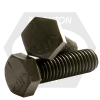Best Choice 3/8"-24 x 1 3/8" Hex Cap Screws, Grade 5, Plain Finish, Full Thread, Fine (UNF), Medium Carbon Steel, Qty 100