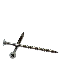 8-8 x 2-1/2"/ 1-3/4 Stainless 18-8 Phillips Bugle Head Deck Screw (Drywall Screw), Type 17, Qty 500 Affordable