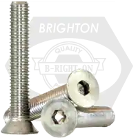 1-72 x 5/16" Flat Head Socket Cap Screws, Non-Standard, 18-8 Stainless Steel A2, Fine (UNF), Qty 100 In Demand