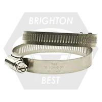 60 (3-1/4"-4-1/4") (82mm-108mm) 304 Stainless Steel Housing, Band, And Screw (Worm-Gear), Qty 50 Price Cut