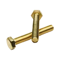 M8-1.25 x 70 mm Hex Cap Screws, Brass, Full Thread, DIN 933, Qty 50 Hot Picks