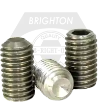 While Supplies Last M16-2.00 x 45 mm Socket Set Screws Cup Point, 18-8 Stainless Steel A2, Coarse (UNC), Qty 50