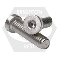 Instant Buy 1/4"-20 x 1" Low Head Socket Cap Screws, 18-8 Stainless Steel A2, Full Thread, Qty 100