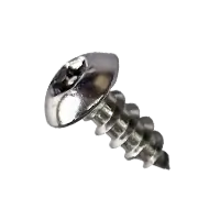 8-15 x 3/4" Self-Tapping Screws, 6-Lobe Pin-In Button Head, Tamper Resistant, Type A, 304 Stainless Steel, Fully Threaded, Qty 1000 Don't Miss Out