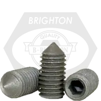 M5-0.80 x 30 mm Socket Set Screws, Cone Point, Metric Class 45H, Black Oxide, Coarse (UNC), Alloy Steel, ISO 4027 / DIN 914, Qty 100 Trending