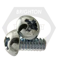 Markdown 1/4"-20 x 5 1/2" Machine Screws, Phillips Round Head, Zinc Cr+3, Full Thread, Qty 700