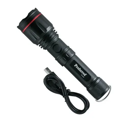 Reduced Price 700 Lumen Rechargeable Flashlight - Proferred Flash & Work Lights (Battery Included), Qty 5